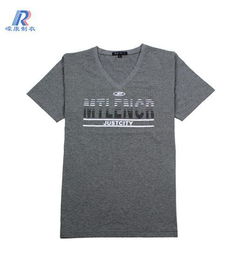 v领男装t恤图片,v领男装t恤高清图片 东莞市虎门嵘康制衣厂,