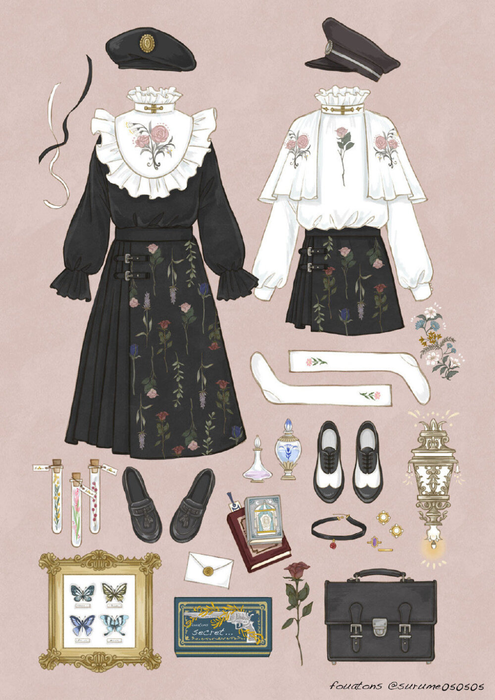 服装设计图 艺术的起点，时尚的灵魂